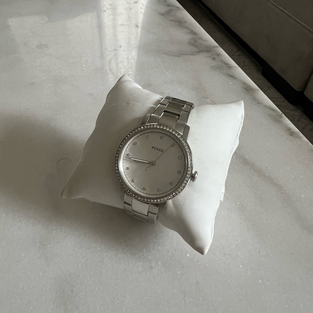 Fossil ES4287 Neely Silver Dial Stainless Steel Women's Watch - Picture 3 of 5